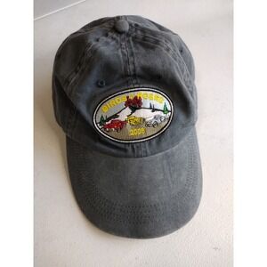 Anvil Birds Roses 2008 Embroidered Baseball‎ Cap Gray Cotton Hat